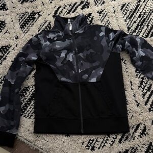 Nike Black and White Logo Jacket